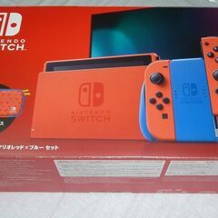 ★★Nintendo Switch マリオレッド×ブルー セット...