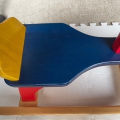 グランパパ　ピントーイ　木製　ロッキングホース　木馬　乗用玩具　乗り物　おもちゃ　中古　③の画像