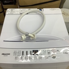 Hisense  ハイセンス　洗濯機　HW-E5503  2021年製  5.5㎏の画像