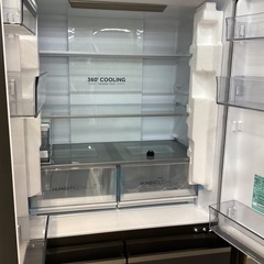 【取りに来られる方限定】Haier 4ドア冷蔵庫 470L 2024年製の画像