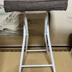 室内使用　折り畳み椅子　1の画像