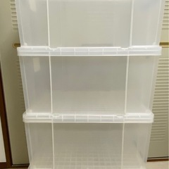 衣装ケース（テンマ製）660L×4