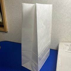 【在庫有り】100枚入　紙袋　HEIKO 角底袋 No.6 白無地