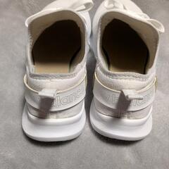 ☆お値下げ☆　New Balance エナジャイズ　ニットスニーカー　ホワイト　24.5cmの画像