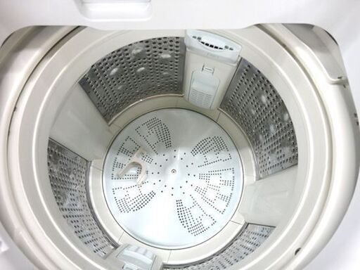 西岡店 洗濯機 8.0kg 2019年製 日立 HITACHI BW-V80E ファミリーサイズ ビートウォッシュ インバーター 白 ガラストップ