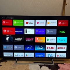 SONY BRAVIA　49インチテレビ