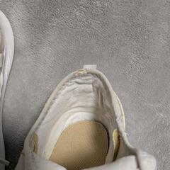 ☆お値下げ☆　New Balance エナジャイズ　ニットスニーカー　ホワイト　24.5cmの画像