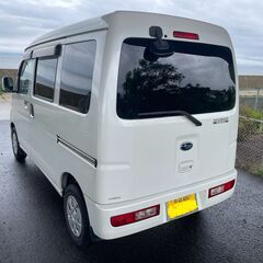 ハイゼットバン　パール　5MT　サンバーS321Bエアコンパワステ　車検付R8.3.7　車中泊の画像