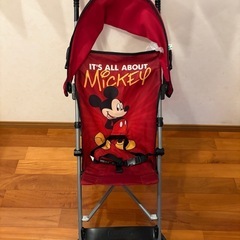 ディズニー　ミッキーマウス　B型 バギー ベビーカー 