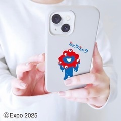 ミャクミャク　はがせるシールの画像