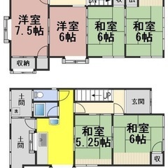 🌈岐阜市戸建て　6DKペット相談 - 賃貸（マンション/一戸建て）