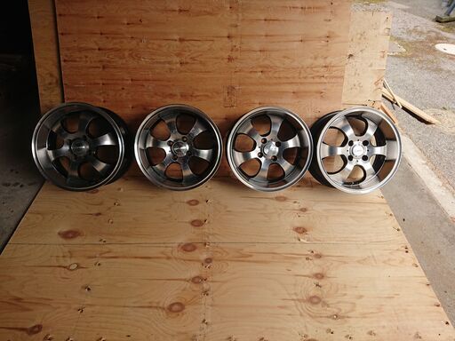 がっき〜】ROZEST 15インチ アルミホイールセット 2025年最新】Yahoo