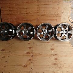 4本セット　アルミホイールのみ　ROZEST C SPORT ロ...