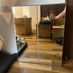 IKEA ミラーキャビネット　エーンヘート