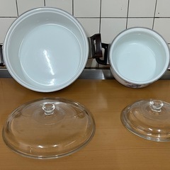 ホーロー鍋の画像