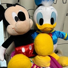 ミッキー＆ドナルドぬいぐるみ 新品