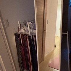 【引き取り限定】IKEA クナッペル　鏡の画像