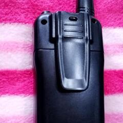 アイコム T518トランシーバー ブラック PTTボタン付きの画像
