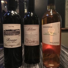 ワイン飲み比べ