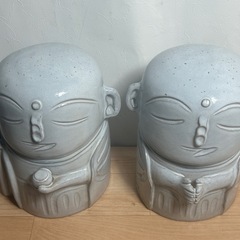 ☆お地蔵さんの置物　2点セットの画像