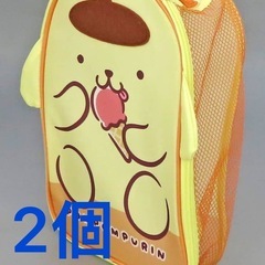 サンリオ 当たりくじ 当りくじ ポムポムプリン 収納バッグ 2個