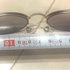 JINSメガネ　レンズ度有り・色付き・ケース付き　の画像