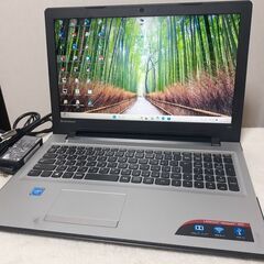lenovo　15インチ　Celeron　8GB　SSD　Wi-...