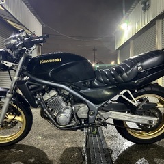 堺市南区発　カワサキ　バリオス　ZR250A 規制前　フルパワー45ps セル1 マーシャル 低走行 実働　格安　配送可の画像