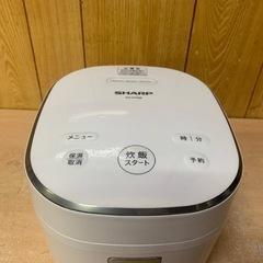 SHARP ジャー炊飯器  KS-CF05B-W