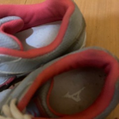 Mizuno ランニングシューズ グレー　ピンク　24㎝の画像