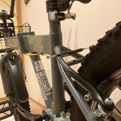 キャプテンスタッグ折りたたみファットバイクの画像