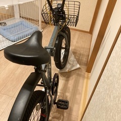 キャプテンスタッグ折りたたみファットバイクの画像