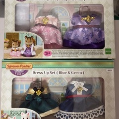 シルバニアファミリー ドレスアップセット 2点セット　新品未使用...