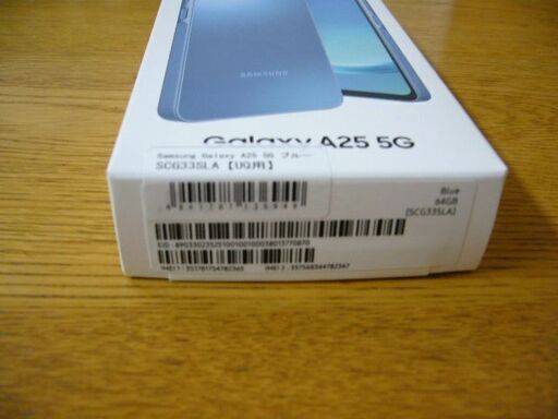 Samsung Galaxy A25 5Gは、最新のWi-Fi規格に対応したスマートフォンです。