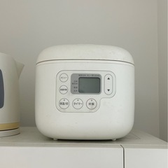 しゃもじ置き付き炊飯器　３合 型番：ＭＪ‐ＲＣ３Ａ３