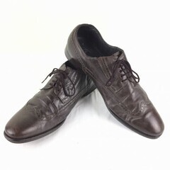 Hugo Bossヒューゴボス【8/26.5/茶】ウイングチップ...