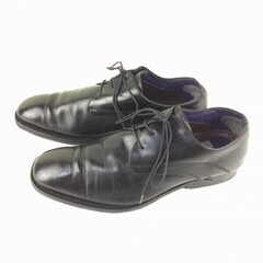 試着交換OK！Paul Smith/ポールスミス　プレーントゥ ビジネスシューズ〈黒/BLACK/ブラック〉size8　26.5/メンズ//men's 菅NO.メZB-18の画像