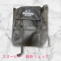 【超お値打ち！】スヌーピー　最新リュック！