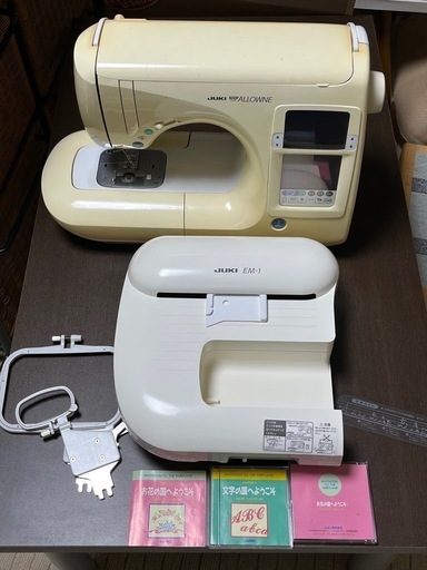 JUKI ミシン 刺繍機
