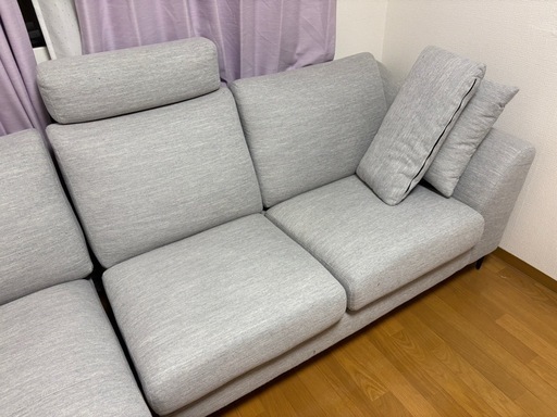  【定価119,000円程度 ほぼ新品】ニトリ 2Pカウチソファ