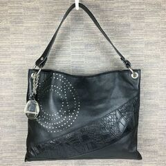 BEAUGRAND/ボーグラン　レザー　肩掛け/ハンドバッグ〈黒...