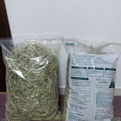 うさぎ牧草 チモシー １番刈り 全て５月購入の画像