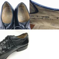 試着交換OK！Vintage 品　Brooks Brothers/346ブルックスブラザーズ　キャップトゥシューズ〈黒/BLACK/ブラック〉10.5D　27.5-28.0-28.5　/メンズ//men's 菅NO.WZH-48の画像