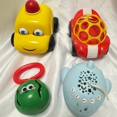 4点セット⭐️アンビトーイ ボーネルンド 
車 Oball 車型...
