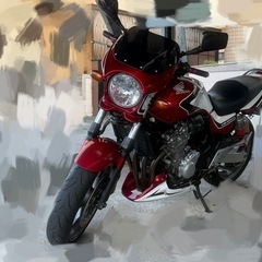 cb400sb スーパーボルドール　ヘッドライト、カウルまとめ　の画像