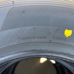 新品未使用ブリヂストン155/80R13タイヤ4本セットの画像