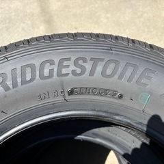 新品未使用ブリヂストン155/80R13タイヤ4本セットの画像