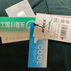 AVIREX アヴィレックス　ビッグロゴTEE FB-M グリーンの画像