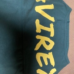 AVIREX アヴィレックス　ビッグロゴTEE FB-M グリーンの画像