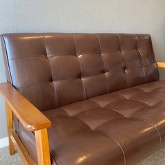 レザーソファの画像